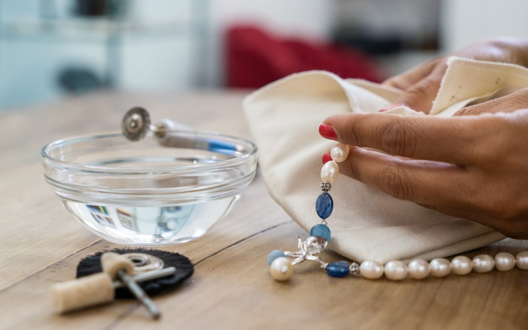 pulizia gioielli perle